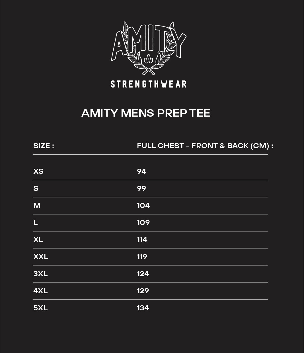 MENS PREP TEE (BLACK)