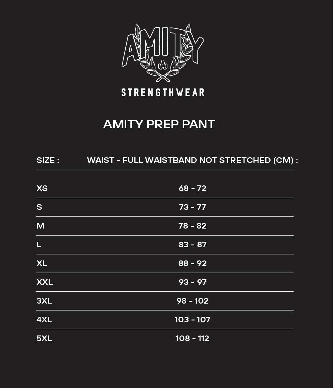 MENS PREP PANT